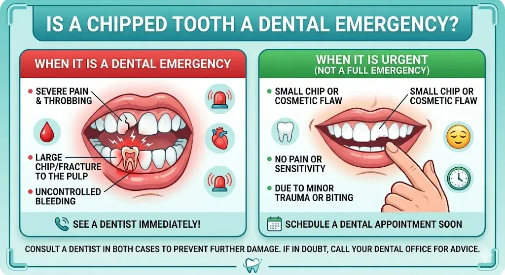 Is a Chipped Tooth a Dental Emergency