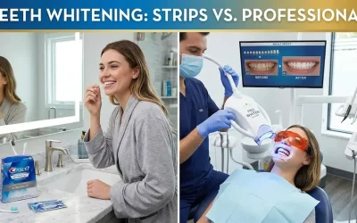 Teeth Whitening Strips vs. Professional Whitening: What Actually Works?
